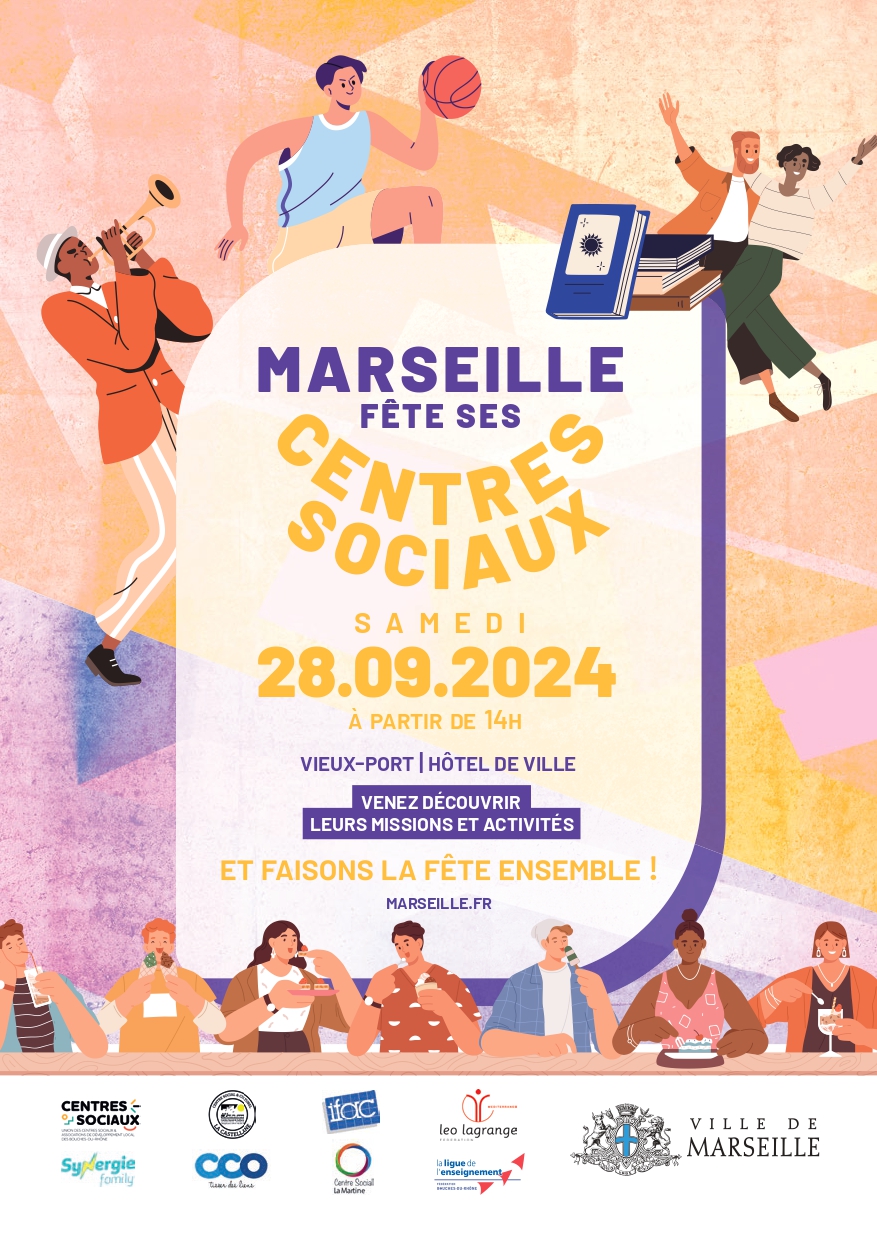 You are currently viewing Marseille Fête ses Centres Sociaux