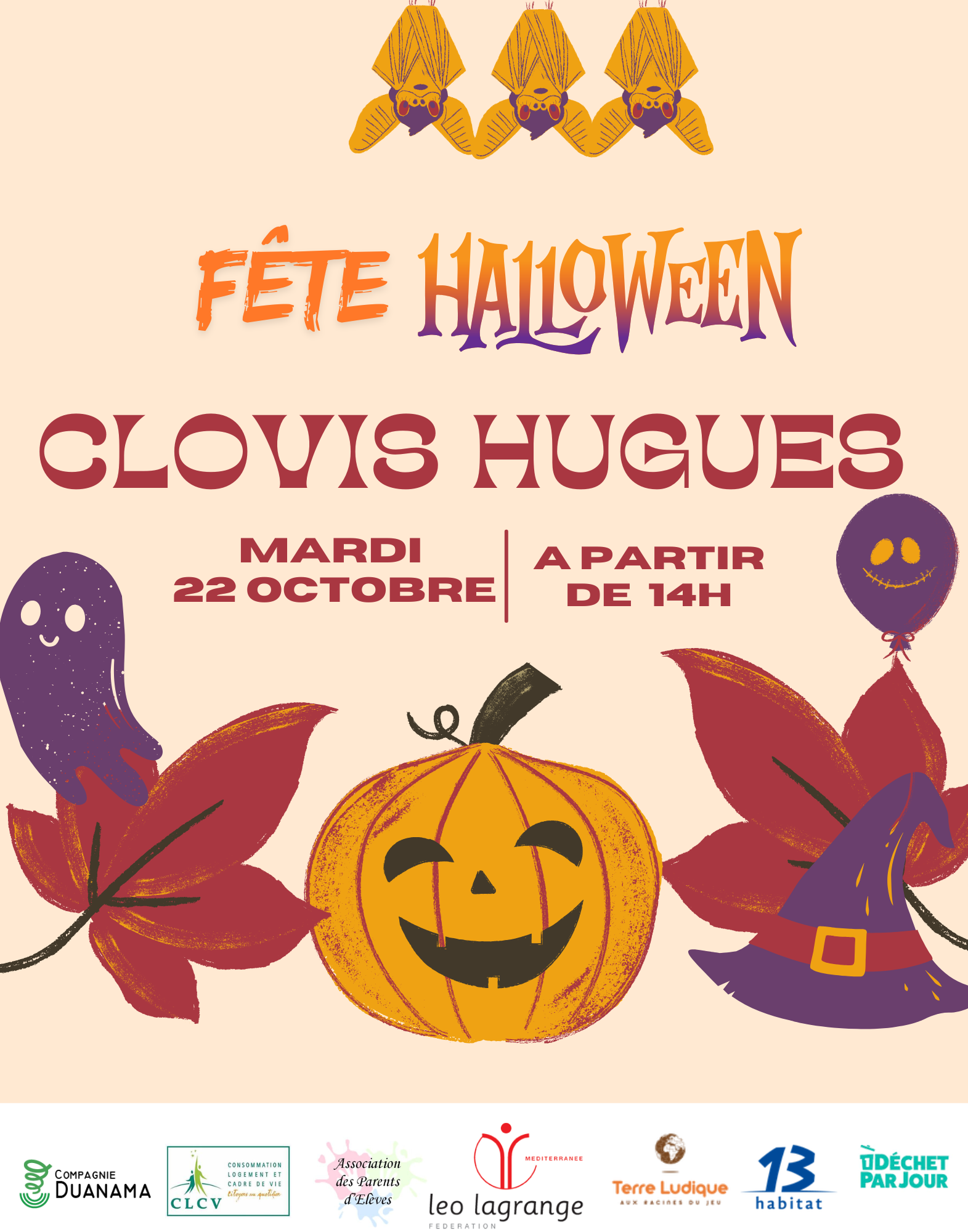 You are currently viewing Fête d’Halloween Clovis Hugues